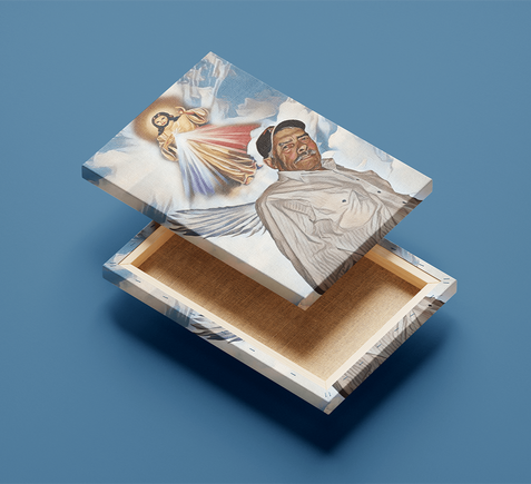 St. Papa Carlos Poster